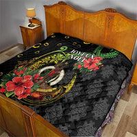 Love Vanuatu Christmas Quilt God Yumi Polynesian Tribal Pattern