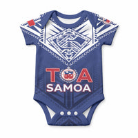 Super Toa Samoa Rugby Custom Baby Onesie Warrior Spirit