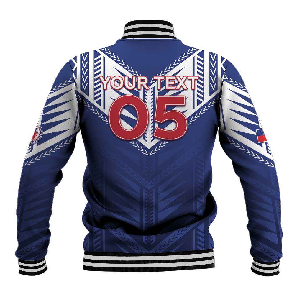 Super Toa Samoa Rugby Custom Baseball Jacket Warrior Spirit LT05