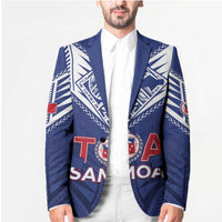 Super Toa Samoa Rugby Custom Blazer Warrior Spirit LT05