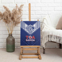 Super Toa Samoa Rugby Canvas Wall Art Warrior Spirit LT05
