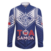 Super Toa Samoa Rugby Custom Family Matching Summer Maxi Dress and Hawaiian Shirt Warrior Spirit LT05