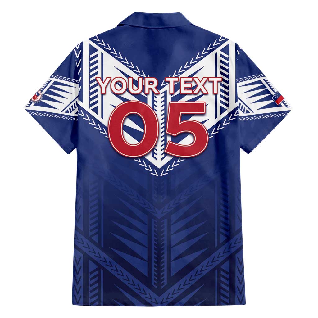 Super Toa Samoa Rugby Custom Hawaiian Shirt Warrior Spirit LT05