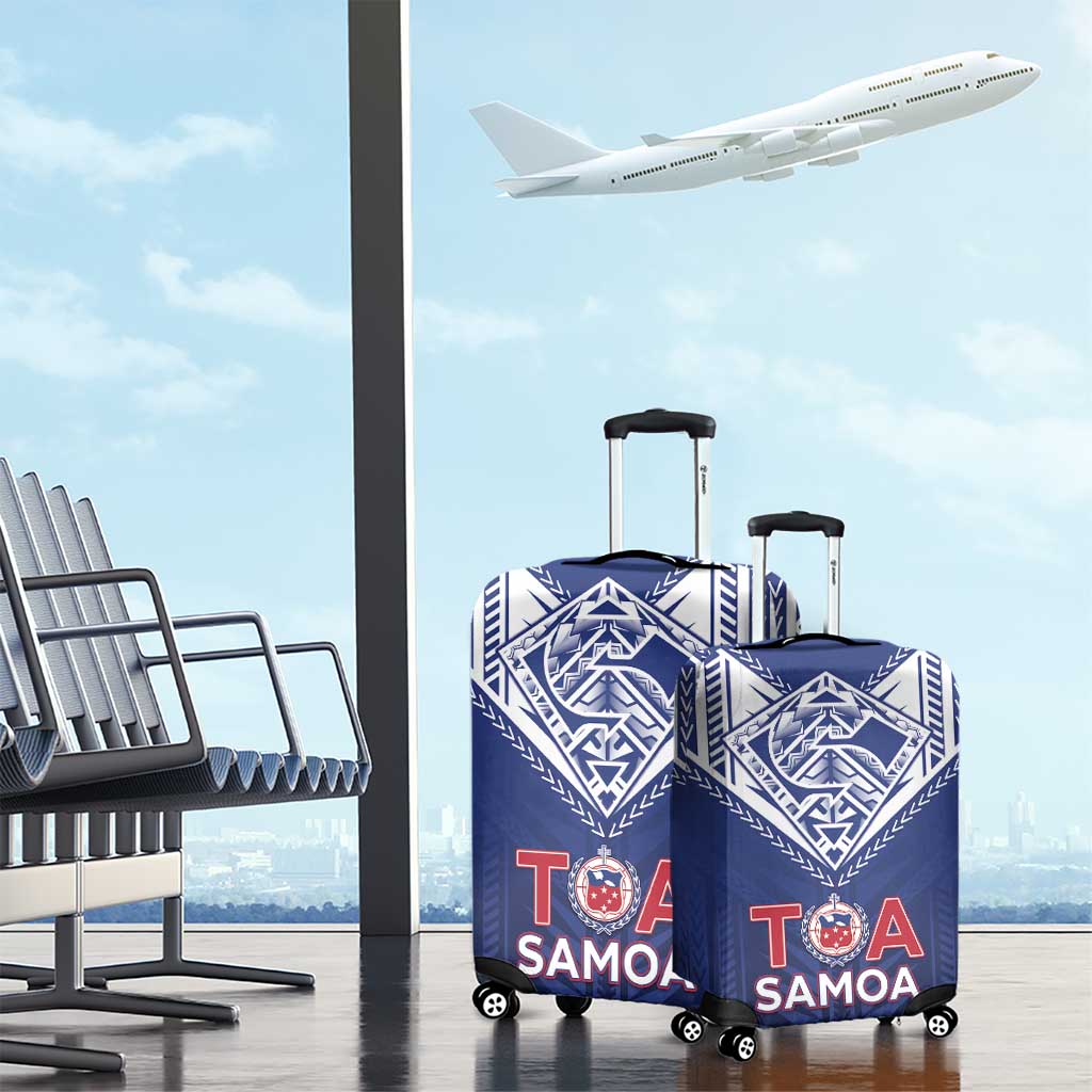 Super Toa Samoa Rugby Luggage Cover Warrior Spirit LT05