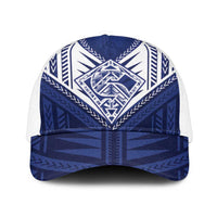 Super Toa Samoa Rugby Mesh Trucker Cap Warrior Spirit - Polynesian Pride