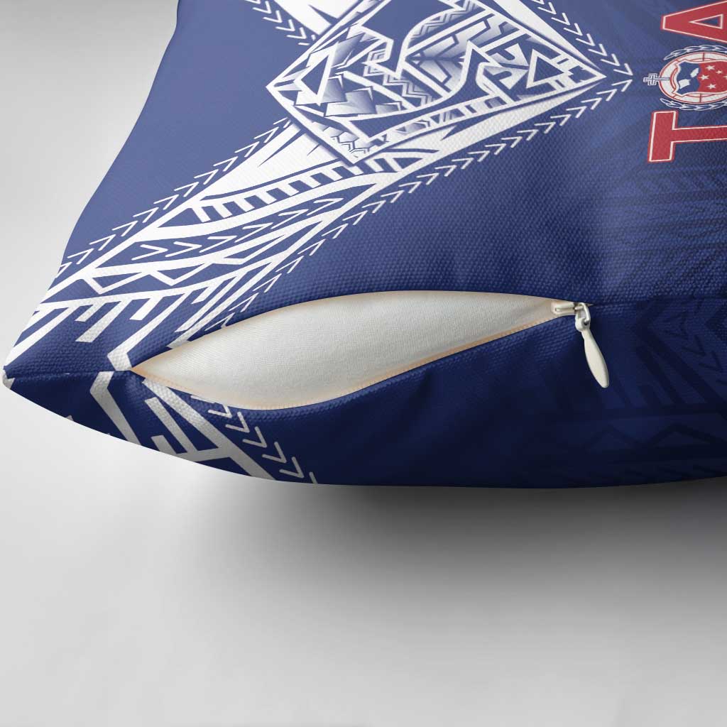 Super Toa Samoa Rugby Pillow Cover Warrior Spirit LT05