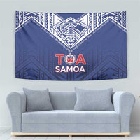 Super Toa Samoa Rugby Tapestry Warrior Spirit LT05