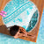 Hawaiian Tapa Beach Blanket Traditional Vintage Pattern Aqua LT05 - Polynesian Pride