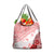 Hawaiian Tapa Grocery Bag Traditional Vintage Pattern Red