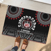 Samoa Black Saturday Rubber Doormat Samoa For Samoans