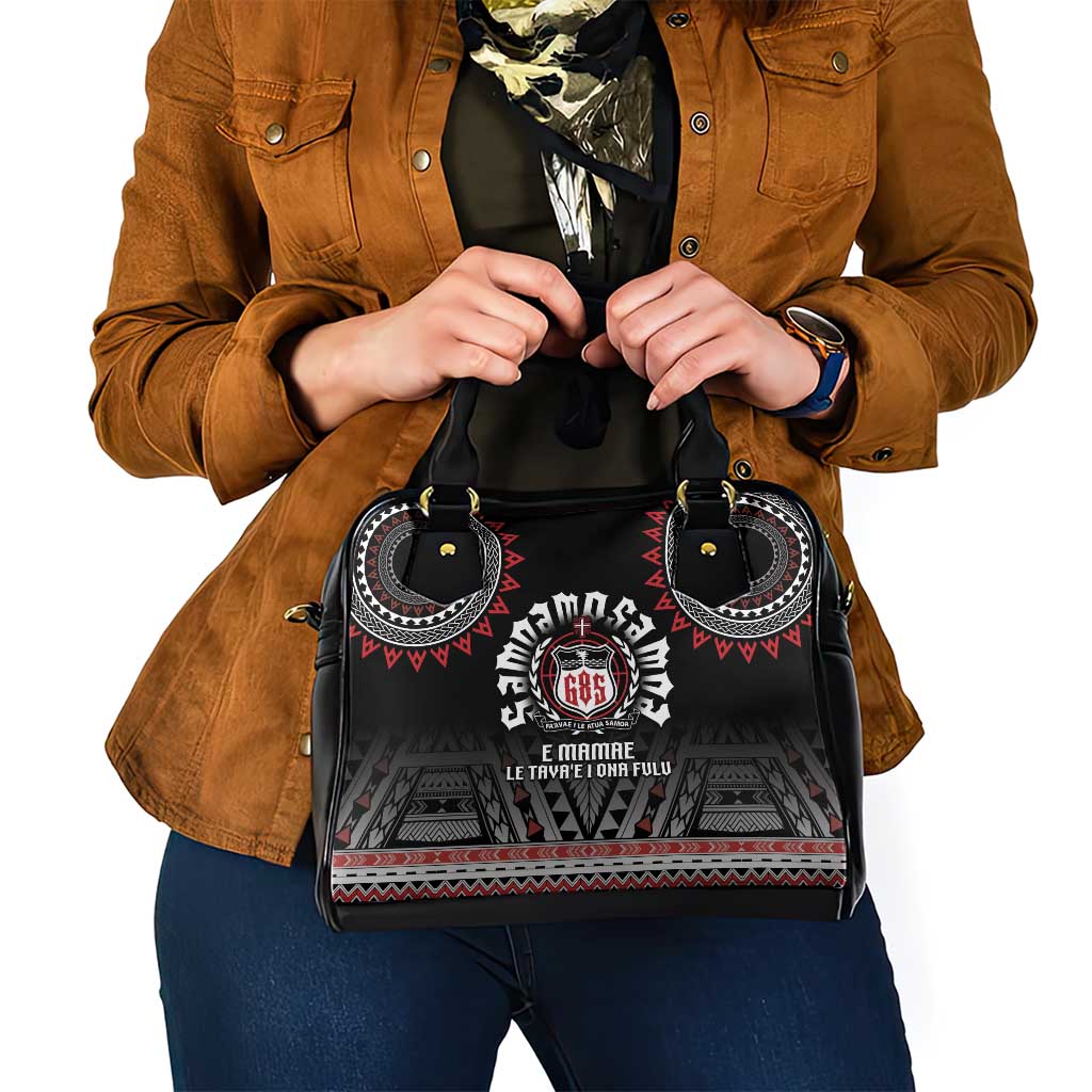 Samoa Black Saturday Shoulder Handbag Samoa For Samoans