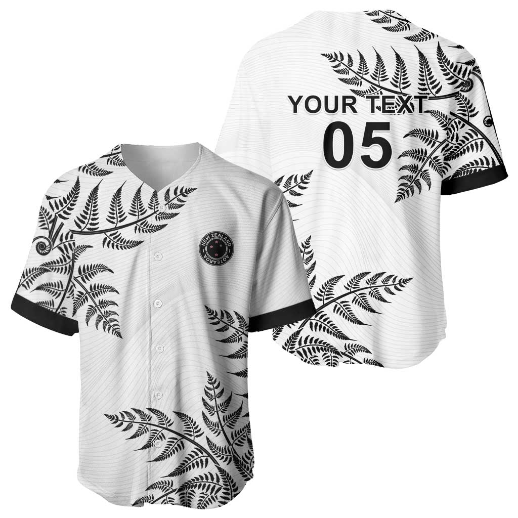 Custom New Zealand Football Baseball Jersey Aotearoa Pride - Polynesian Pride