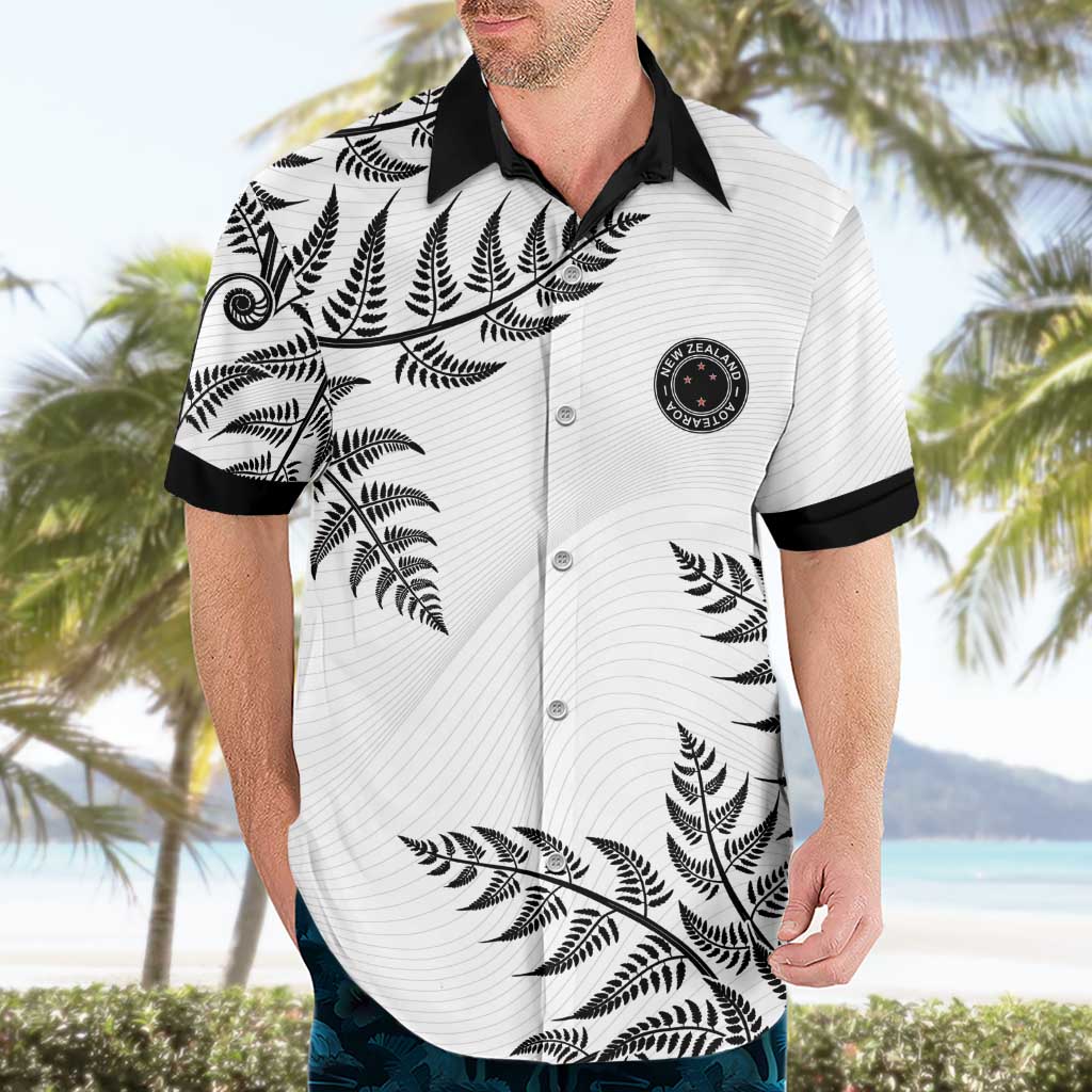 Custom New Zealand Football Hawaiian Shirt Aotearoa Pride - Polynesian Pride