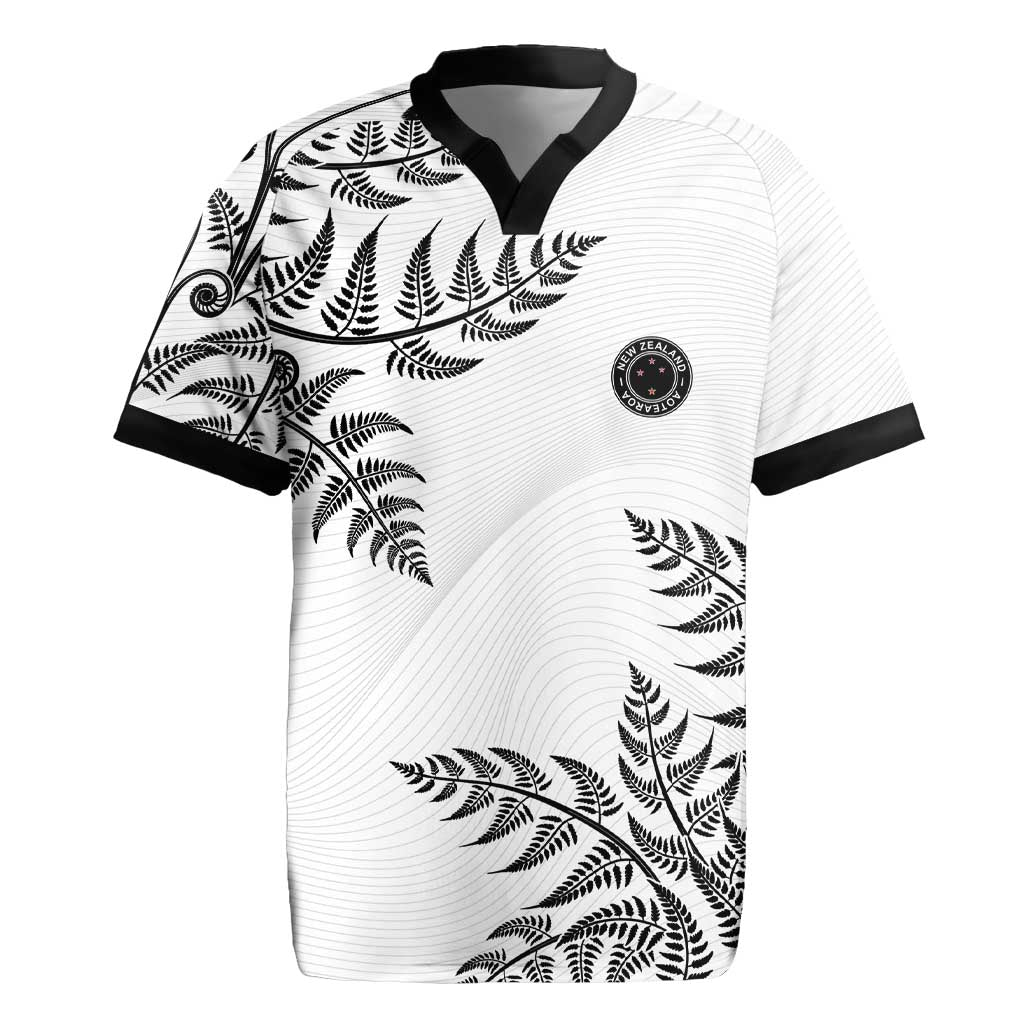 Custom New Zealand Football Rugby Jersey Aotearoa Pride - Polynesian Pride