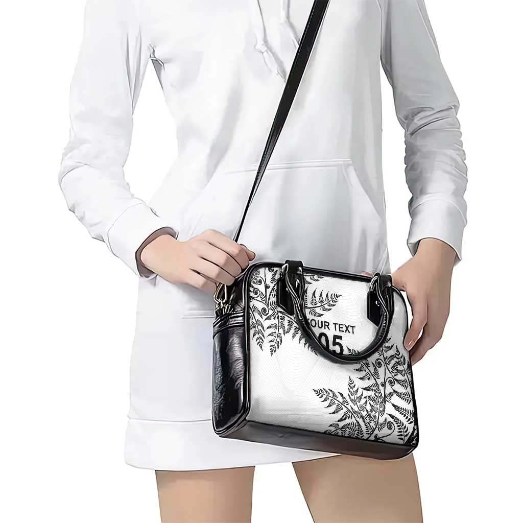 Custom New Zealand Football Shoulder Handbag Aotearoa Pride - Polynesian Pride
