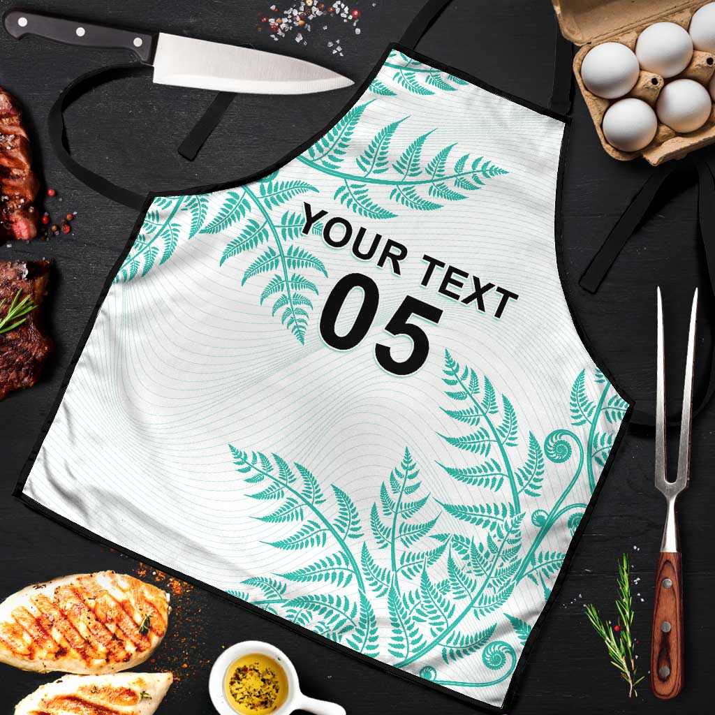 Custom New Zealand Football Apron Aotearoa Pride Aqua Version - Polynesian Pride