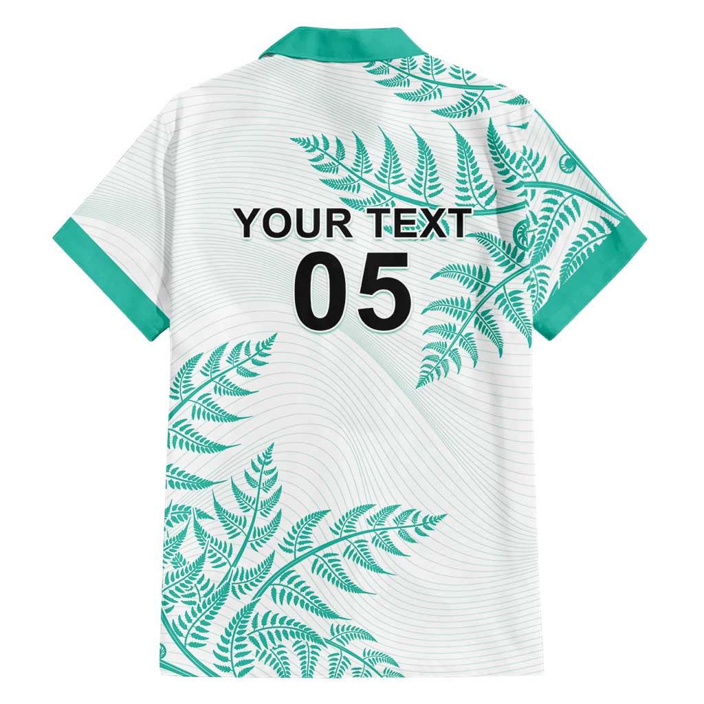 Custom New Zealand Football Family Matching Mermaid Dress and Hawaiian Shirt Aotearoa Pride Aqua Version LT05 - Polynesian Pride