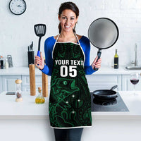 Custom New Zealand Fishing Apron Maori Tribal Pattern - Polynesian Pride