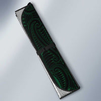 Custom New Zealand Fishing Auto Sun Shade Maori Tribal Pattern - Polynesian Pride