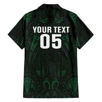 Custom New Zealand Fishing Family Matching Long Sleeve Bodycon Dress and Hawaiian Shirt Maori Tribal Pattern LT05 - Polynesian Pride