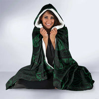 Custom New Zealand Fishing Hooded Blanket Maori Tribal Pattern LT05 - Polynesian Pride