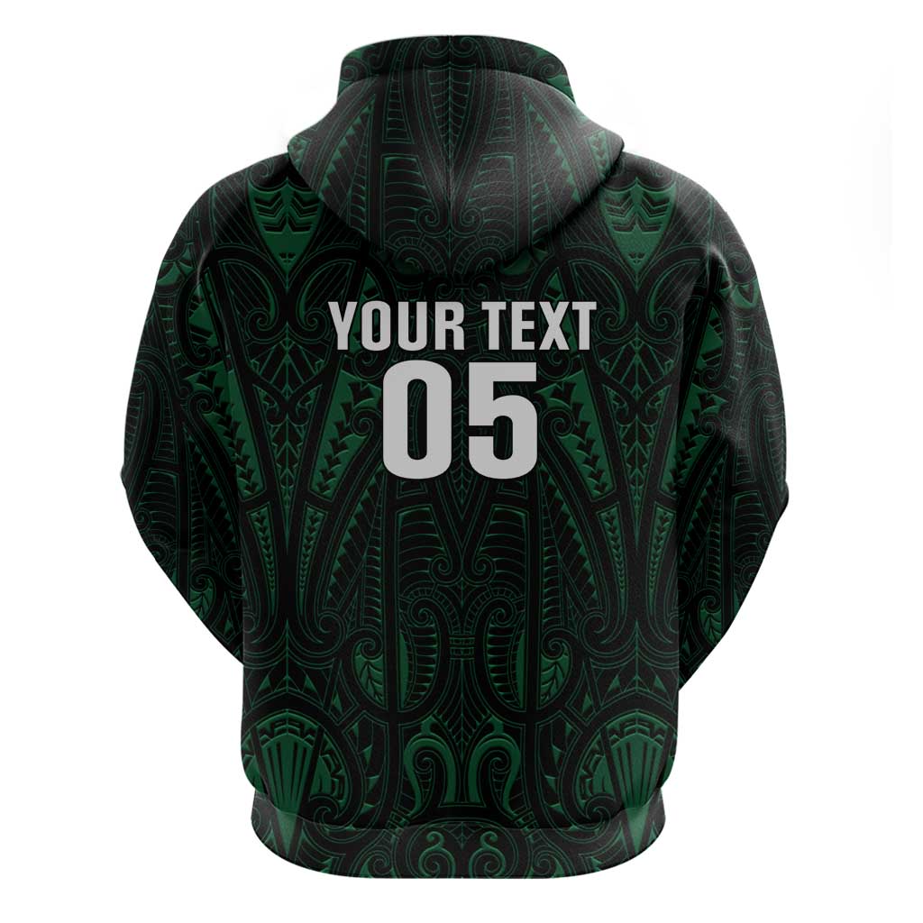 Custom New Zealand Fishing Hoodie Maori Tribal Pattern - Polynesian Pride