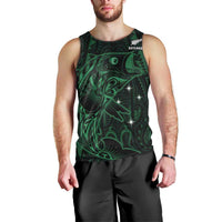 Custom New Zealand Fishing Men Tank Top Maori Tribal Pattern LT05 - Polynesian Pride