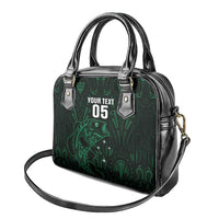 Custom New Zealand Fishing Shoulder Handbag Maori Tribal Pattern LT05 - Polynesian Pride