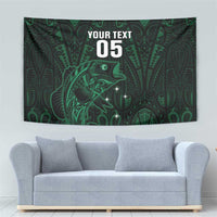 Custom New Zealand Fishing Tapestry Maori Tribal Pattern LT05 - Polynesian Pride