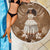 Bula Fiji Women's Day Beach Blanket With Fijian Tapa Pattern
