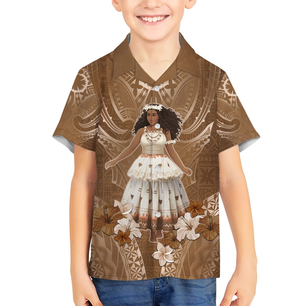 Bula Fiji Women's Day Hawaiian Shirt With Fijian Tapa Pattern LT05 - Polynesian Pride