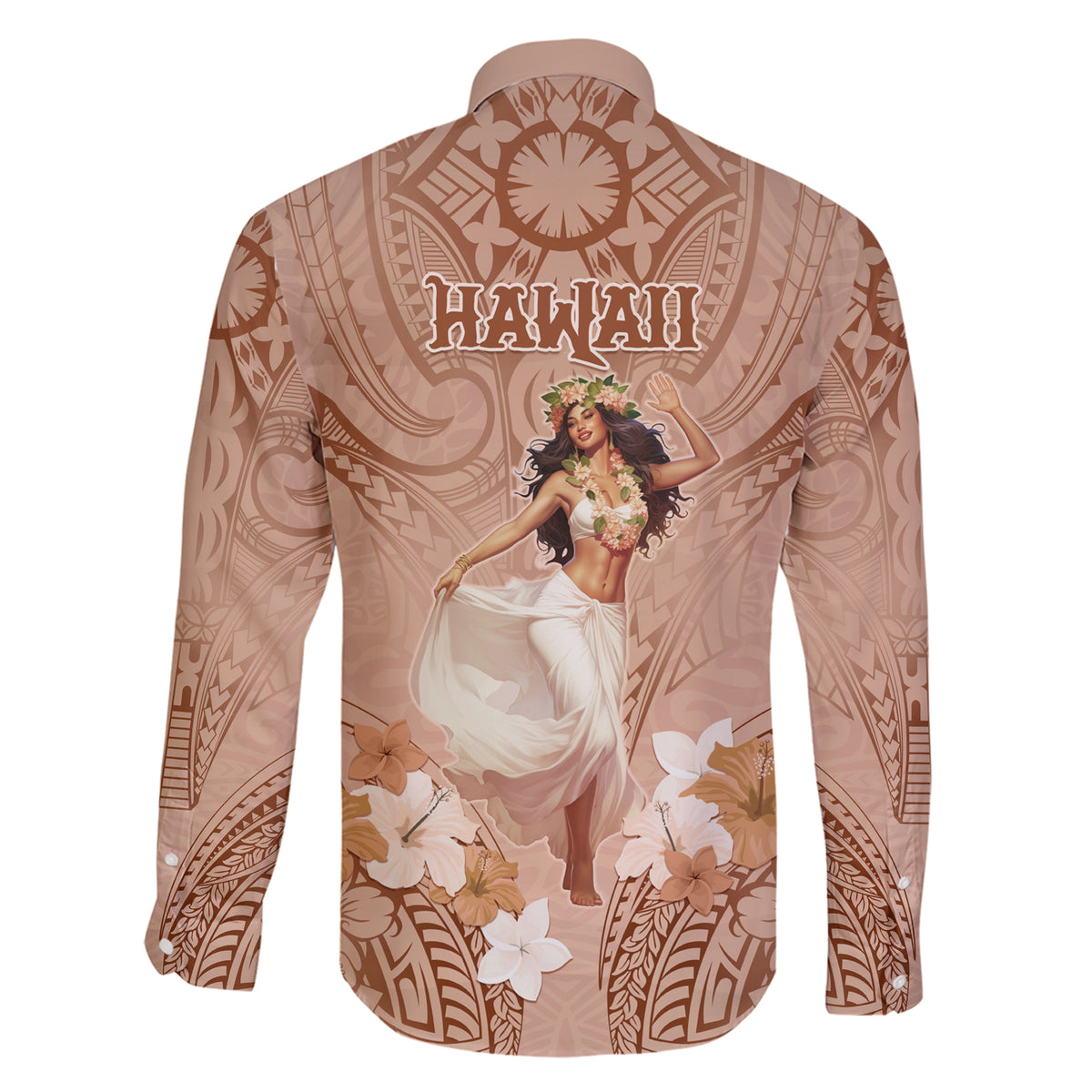 Hawaii Women's Day Family Matching Short Sleeve Bodycon Dress and Hawaiian Shirt With Polynesian Pattern LT05 - Polynesian Pride