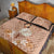 Hawaii Women's Day Quilt Bed Set With Polynesian Pattern