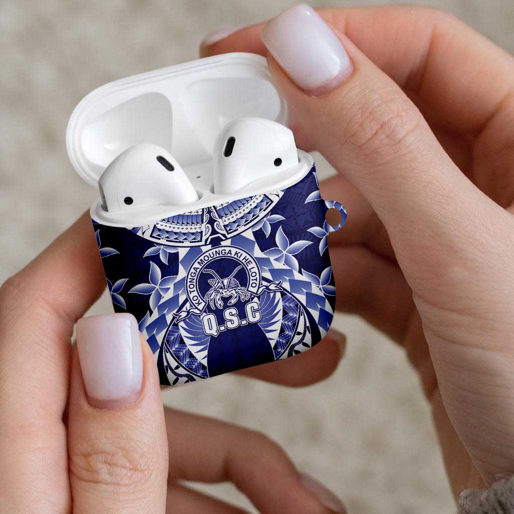 Tonga Queen Salote College AirPods Case Centenary Navy Version