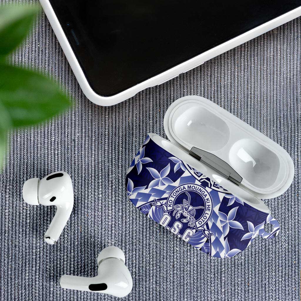 Tonga Queen Salote College AirPods Case Centenary Navy Version
