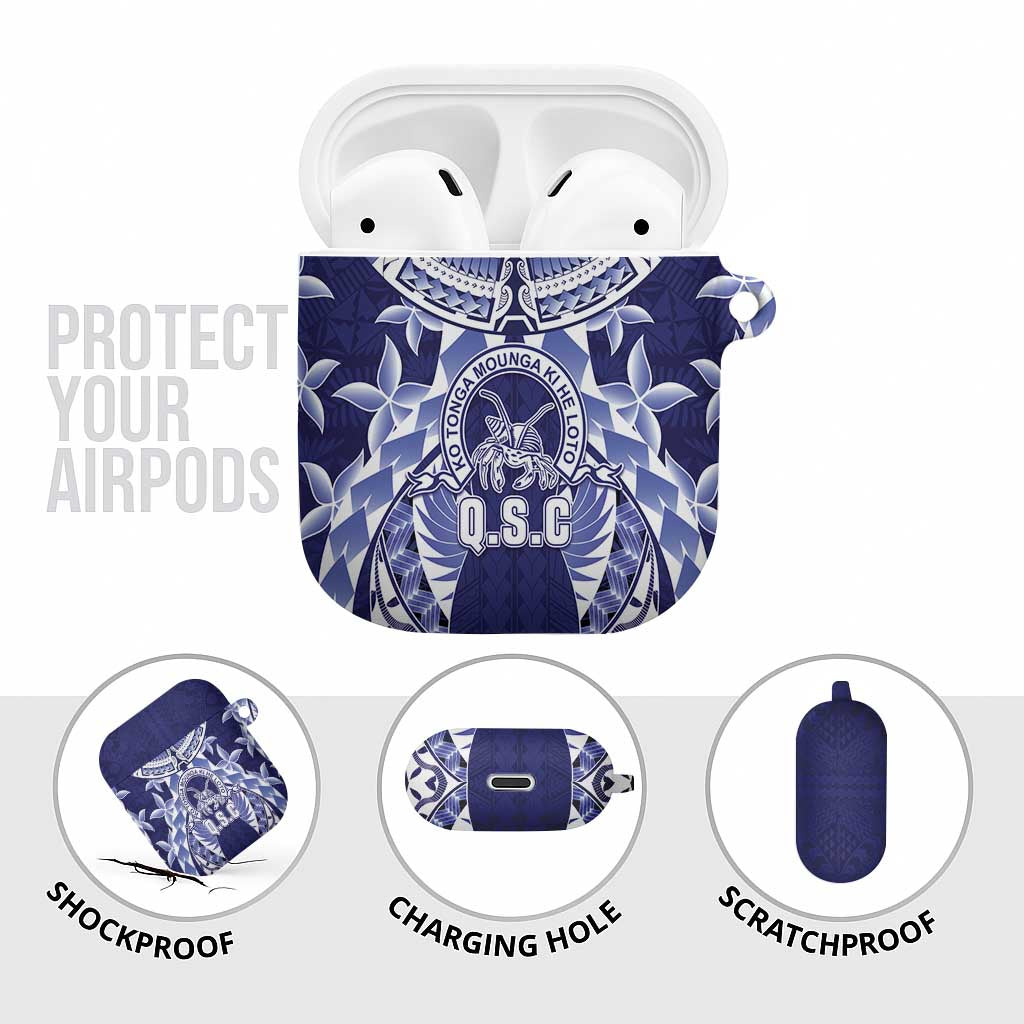 Tonga Queen Salote College AirPods Case Centenary Navy Version