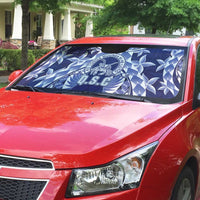 Tonga Queen Salote College Auto Sun Shade Centenary Navy Version