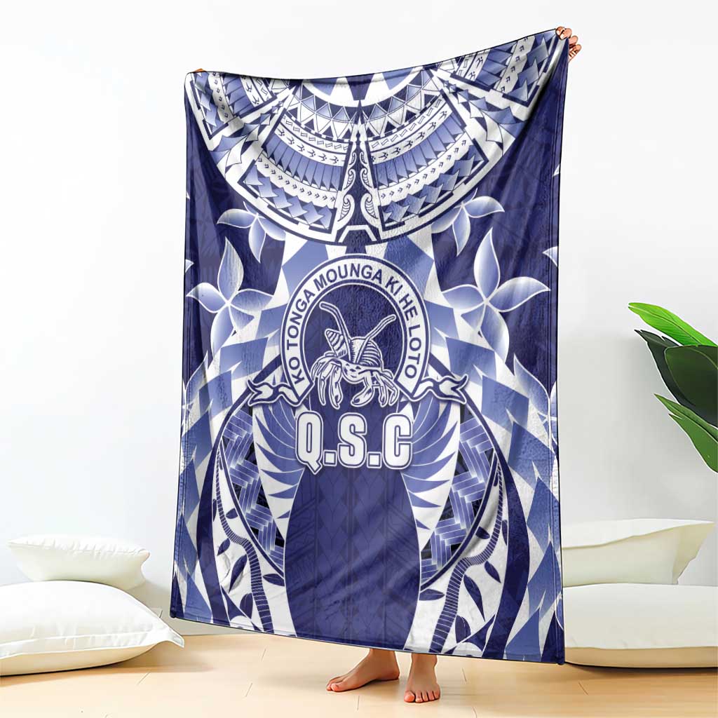 Tonga Queen Salote College Blanket Centenary Navy Version