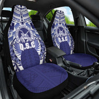 Tonga Queen Salote College Car Seat Cover Centenary Navy Version