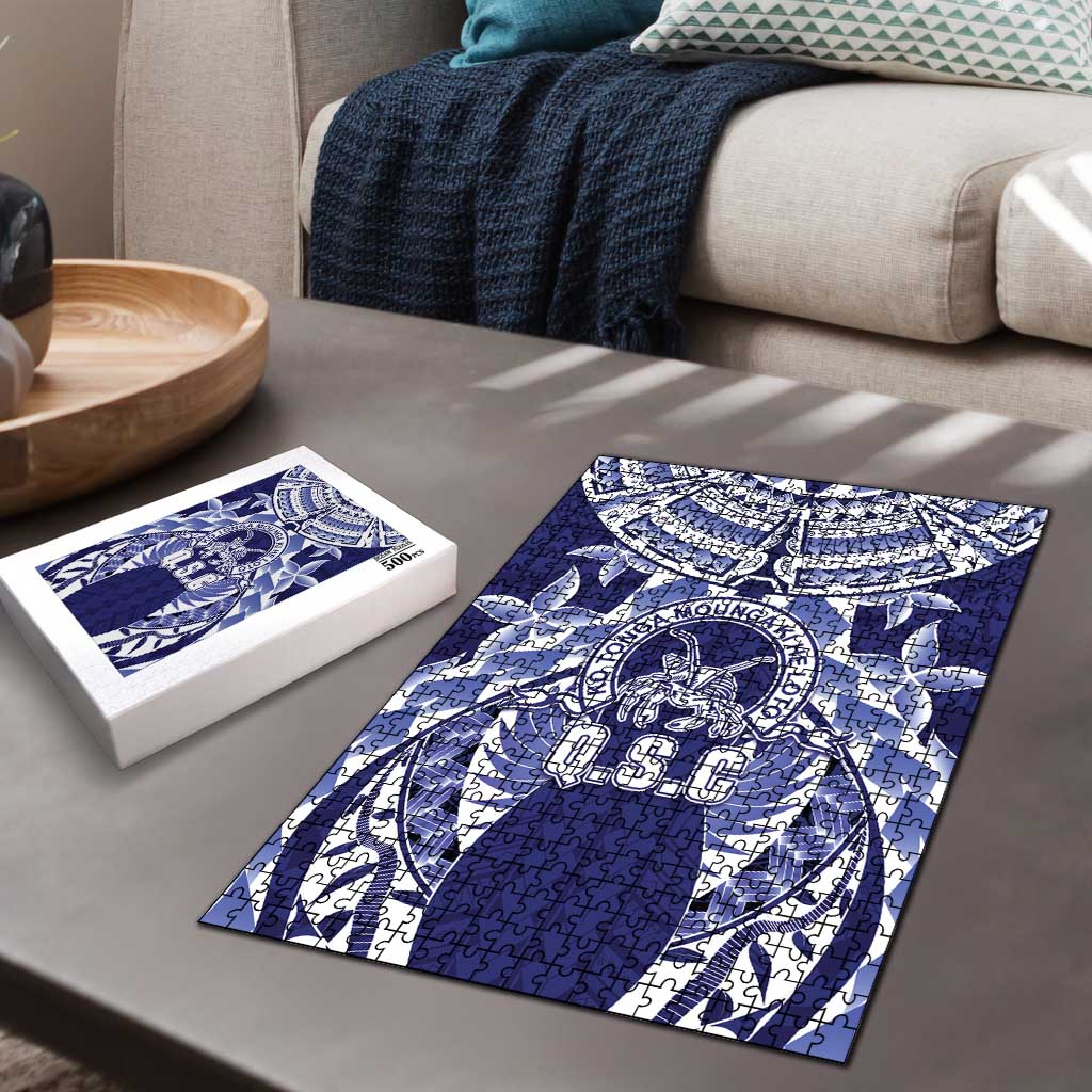 Tonga Queen Salote College Puzzle Centenary Navy Version