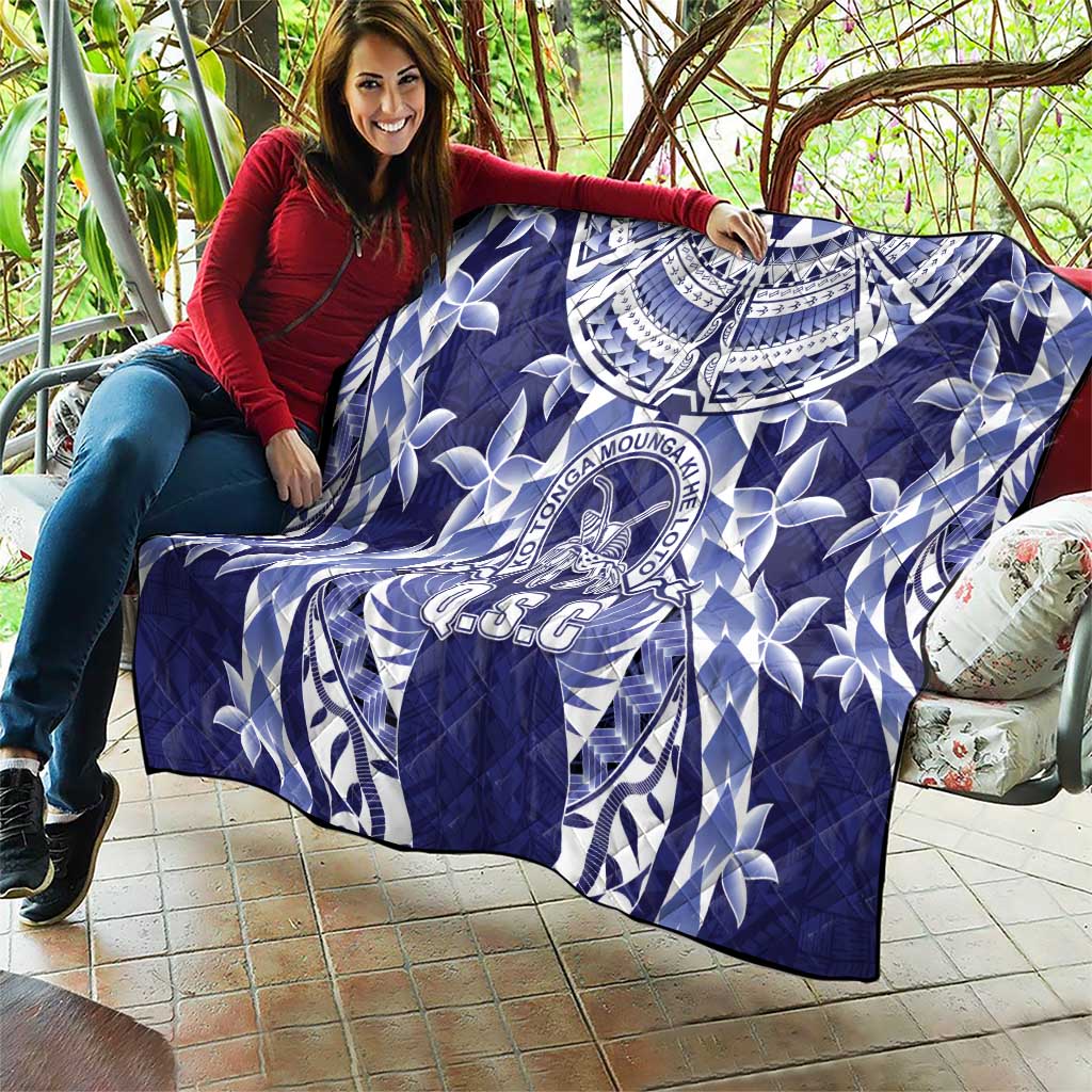 Tonga Queen Salote College Quilt Centenary Navy Version