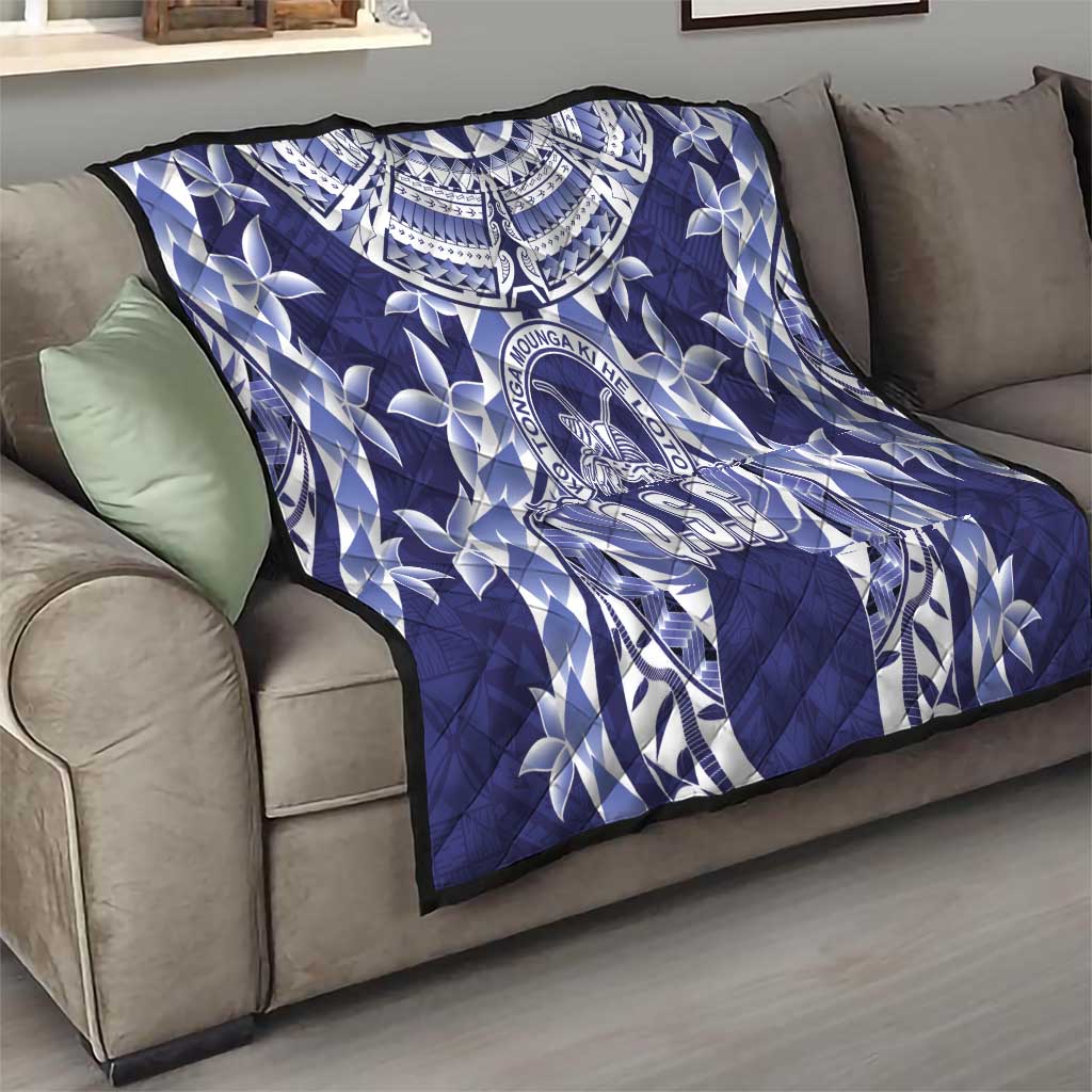 Tonga Queen Salote College Quilt Centenary Navy Version