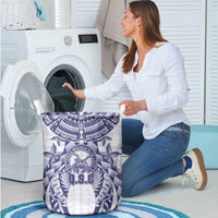 Tonga Queen Salote College Laundry Basket Centenary White Version