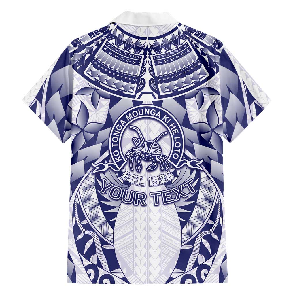 Personalised Tonga Queen Salote College Family Matching Long Sleeve Bodycon Dress and Hawaiian Shirt Centenary White Version