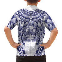 Personalised Tonga Queen Salote College Family Matching Mermaid Dress and Hawaiian Shirt Centenary White Version