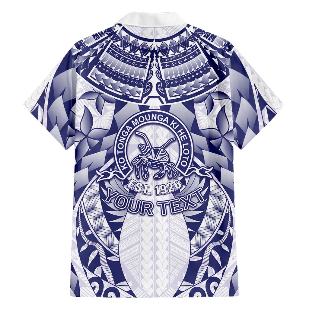 Personalised Tonga Queen Salote College Family Matching Mermaid Dress and Hawaiian Shirt Centenary White Version