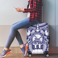Tonga Queen Salote College Luggage Cover Centenary White Version