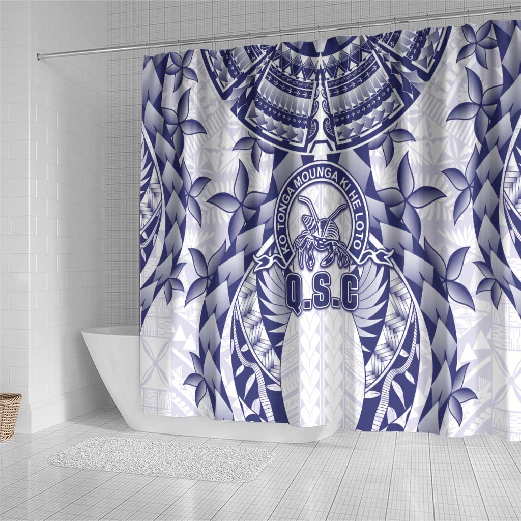 Tonga Queen Salote College Shower Curtain Centenary White Version