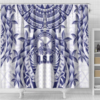 Tonga Queen Salote College Shower Curtain Centenary White Version