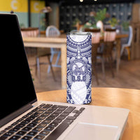 Personalised Tonga Queen Salote College Skinny Tumbler Centenary White Version